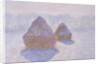 Haystacks, 1891 by Claude Monet