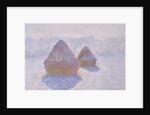 Haystacks, 1891 by Claude Monet