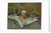 Still Life with Jar, Cup, and Apples, c.1877 by Paul Cezanne