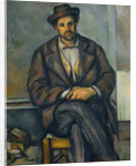Seated Peasant, c.1892-96 by Paul Cezanne