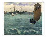 The 'Kearsarge' at Boulogne, 1864 by Edouard Manet