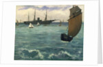 The 'Kearsarge' at Boulogne, 1864 by Edouard Manet