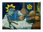 Still Life with Teapot and Fruit, 1896 by Paul Gauguin