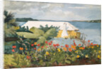Flower Garden and Bungalow, Bermuda, 1899 by Winslow Homer