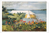 Flower Garden and Bungalow, Bermuda, 1899 by Winslow Homer