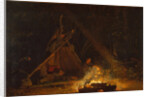 Camp Fire, 1880 by Winslow Homer