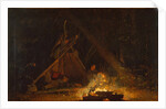 Camp Fire, 1880 by Winslow Homer