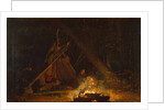 Camp Fire, 1880 by Winslow Homer