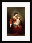 Virgin and Child, c.1670-72 by Bartolome Esteban Murillo