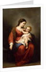 Virgin and Child, c.1670-72 by Bartolome Esteban Murillo