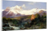 The Teton Range, 1897 by Thomas Moran