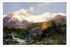 The Teton Range, 1897 by Thomas Moran