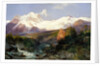 The Teton Range, 1897 by Thomas Moran