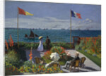 Garden at Sainte-Adresse, 1867 by Claude Monet