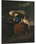 Retreat from the Storm, c.1846 by Jean-Francois Millet