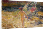 The Bath, Jávea, 1905 by Joaquin Sorolla y Bastida