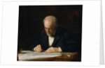 The Writing Master, 1882 by Thomas Cowperthwait Eakins
