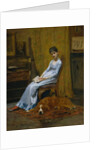 The Artist's Wife and His Setter Dog, c.1884-89 by Thomas Cowperthwait Eakins
