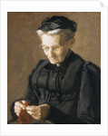 Mrs. Mary Arthur, 1900 by Thomas Cowperthwait Eakins