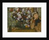 A Woman Seated beside a Vase of Flowers, 1865 by Edgar Degas