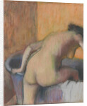 Bather Stepping into a Tub, c.1890 by Edgar Degas