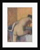Bather Stepping into a Tub, c.1890 by Edgar Degas