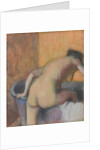 Bather Stepping into a Tub, c.1890 by Edgar Degas