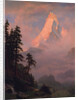 Sunrise on the Matterhorn, after 1875 by Albert Bierstadt