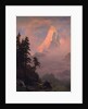 Sunrise on the Matterhorn, after 1875 by Albert Bierstadt