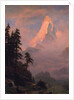 Sunrise on the Matterhorn, after 1875 by Albert Bierstadt