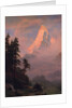 Sunrise on the Matterhorn, after 1875 by Albert Bierstadt