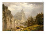 Merced River, Yosemite Valley, 1866 by Albert Bierstadt