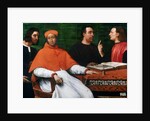 Cardinal Bandinello Sauli, His Secretary, and Two Geographers, 1516 by Sebastiano del (c.1485-1547) Piombo