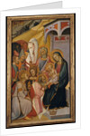 The Adoration of the Magi, c.1390 by also Manfredi de Battilori Bartolo di Fredi