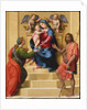 Madonna and Child Enthroned with Saints Mary Magdalen and John the Baptist, c.1523 by Giuliano Bugiardini