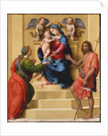 Madonna and Child Enthroned with Saints Mary Magdalen and John the Baptist, c.1523 by Giuliano Bugiardini