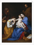 The Holy Family with Saints Anne and Catherine of Alexandria, 1648 by Jusepe de (1591-1652) Ribera