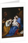 The Holy Family with Saints Anne and Catherine of Alexandria, 1648 by Jusepe de (1591-1652) Ribera