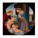 Madonna Adoring the Child with the Infant Saint John the Baptist and an Angel, c.1492 by Lorenzo di Credi