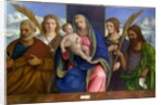 Madonna and Child with Saints. c.1500 by Giovanni Bellini