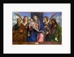 Madonna and Child with Saints. c.1500 by Giovanni Bellini