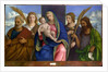 Madonna and Child with Saints. c.1500 by Giovanni Bellini