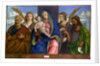 Madonna and Child with Saints. c.1500 by Giovanni Bellini