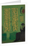 The Green Interior, 1891 by Edouard Vuillard
