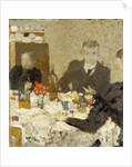 At Table, 1893 by Edouard Vuillard