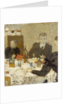 At Table, 1893 by Edouard Vuillard