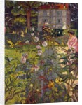 Garden at Vaucresson, 1920 by Edouard Vuillard