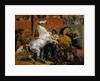 The Start of the Race of the Riderless Horses, 1820 by Emile Jean Horace Vernet
