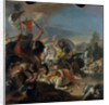 The Battle of Vercellae, 1725-29 by Giovanni Battista (1696-1770) Tiepolo