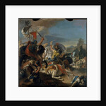 The Battle of Vercellae, 1725-29 by Giovanni Battista (1696-1770) Tiepolo